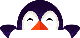 Frosty the Penguin Peeping by Antarctica Global